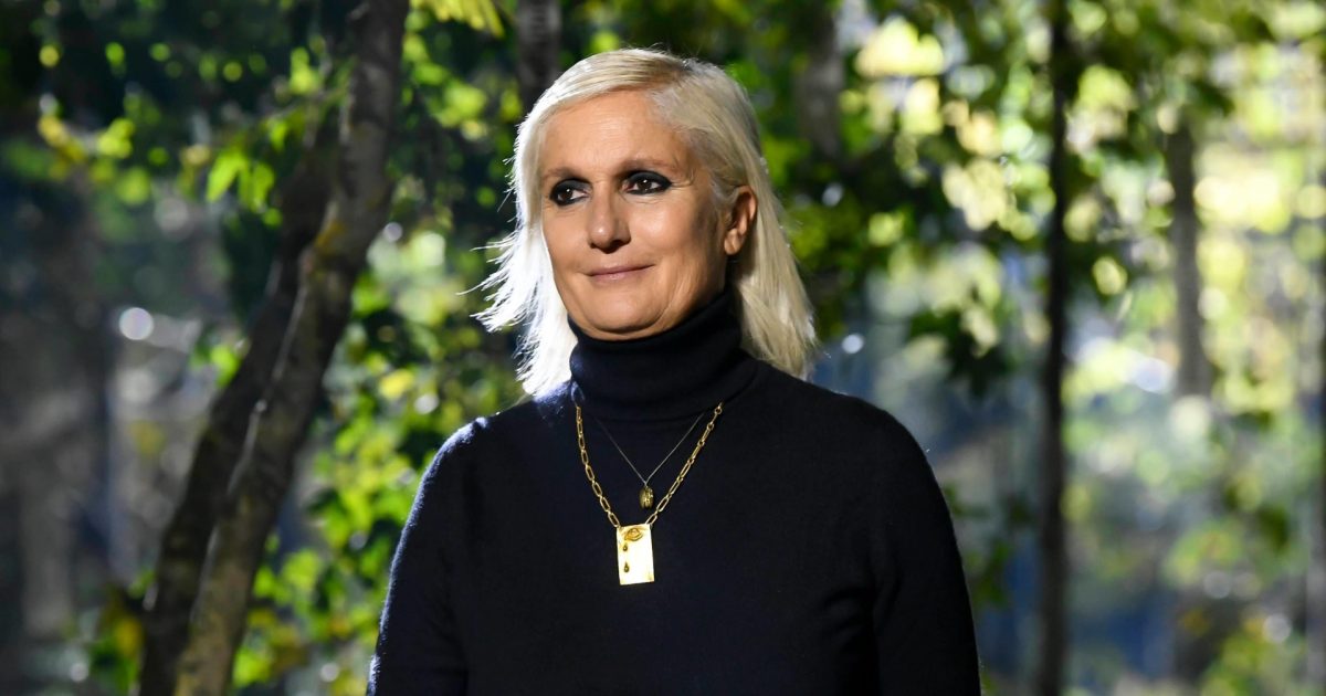 2A18ARW Paris, France. 24th Sep, 2019. Maria Grazia Chiuri at DIOR SS20 Runway during Paris Fashion Week - Paris, France 24/09/2019 | usage worldwide Credit: dpa/Alamy Live News